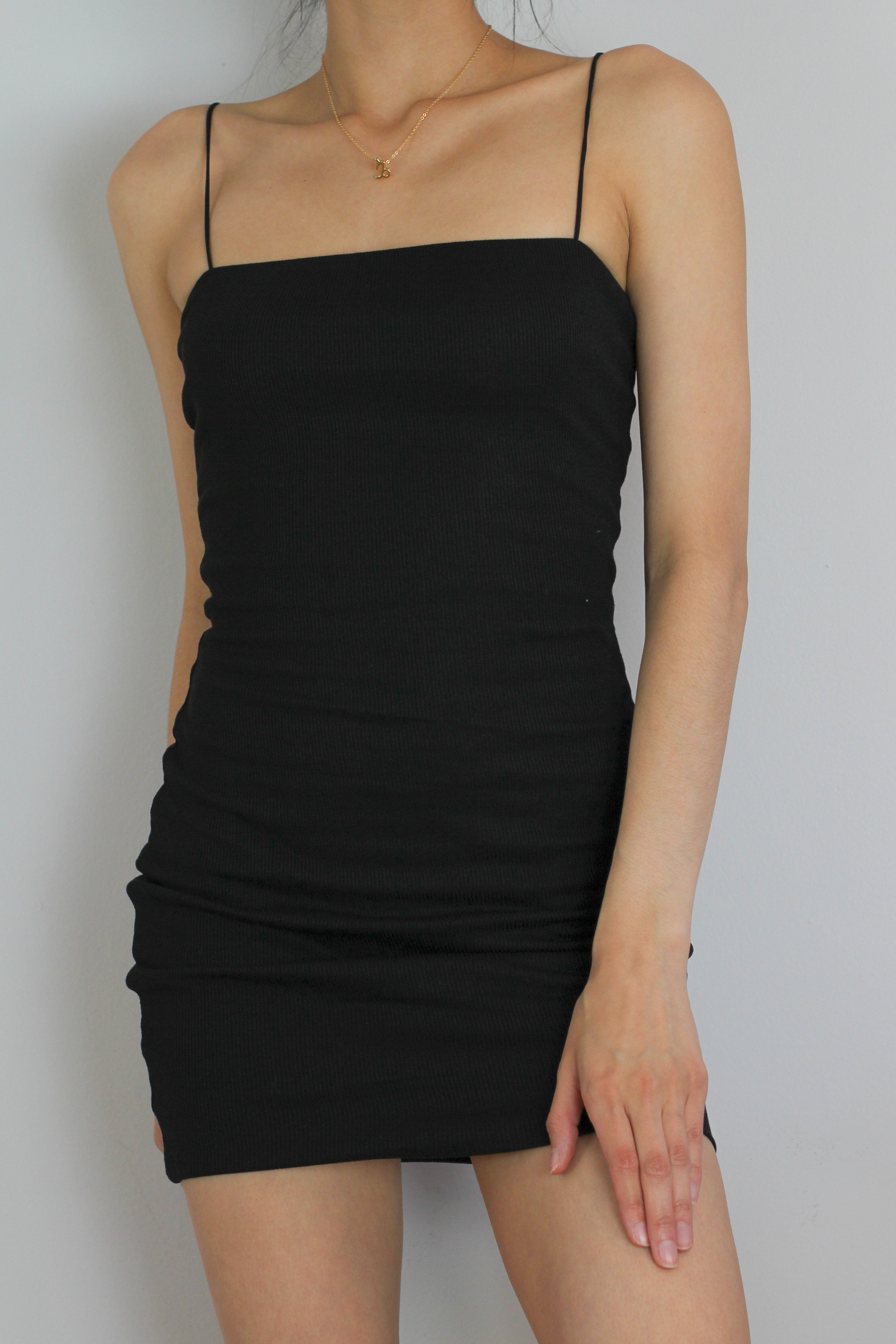 Cypress Mini Dress (Black)